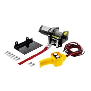 Hulk 4X4 HU1500 - HULK ATV Winch 1500lbs 0.69hp 12V Steel cable