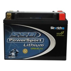 LFP20HQ-BS SSB Lithium Ultralite Motorcycle Battery