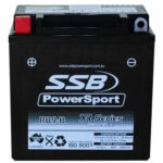 RB9-B SSB XR Series Motorcycle Battery
