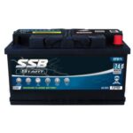EFB75 SSB Stop Start EFB MF Car Battery