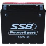 YTX20L-BS SSB Powersport MF Motorcycle Battery