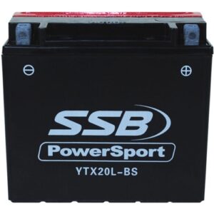 YTX20L-BS SSB Powersport MF Motorcycle Battery