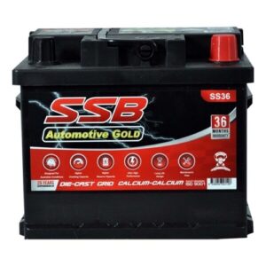 SS36 SSB Gold MF Car Battery