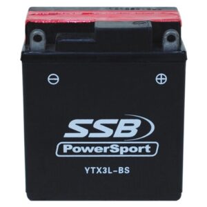 YTX3L-BS SSB Powersport MF Motorcycle Battery