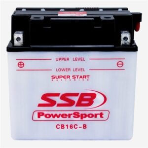 CB16C-B SSB Powersport Flooded Motorcycle Battery