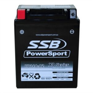 RB14A-A2 SSB XR Series Motorcycle Battery