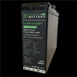 V-LFP-12-100FT Fusion Lithium 12V Deep Cycle Battery