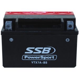 YTX7A-BS SSB Powersport MF Motorcycle Battery