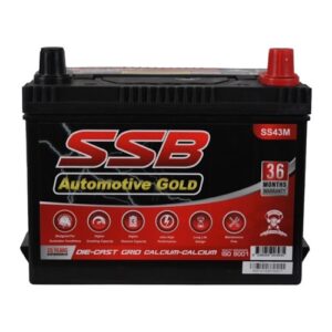 SS43M SSB Gold MF Car Battery