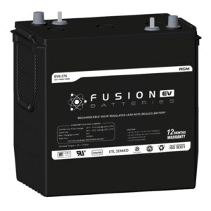 EV6-275 Fusion Electric Vehicle 6V Deep Cycle Battery
