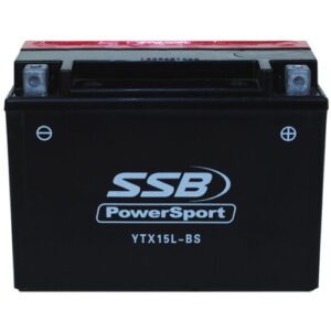 YTX15L-BS SSB Powersport MF Motorcycle Battery