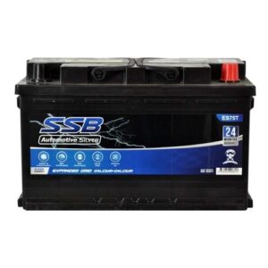 ES75T SSB Silver MF Car Battery