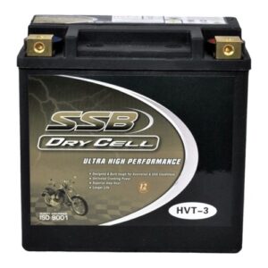 HVT-3 SSB DryCell HVT Motorcycle Battery