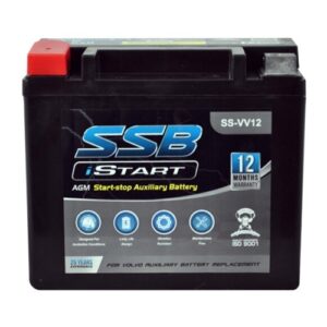 SS-VV12 SSB Auxiliary VRLA (AGM) Battery