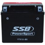 YTX12-BS SSB Powersport MF Motorcycle Battery