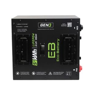 Eco Battery Gen 3 Lithium Golf Cart Battery - 51v 80Ah - 10 year Warranty