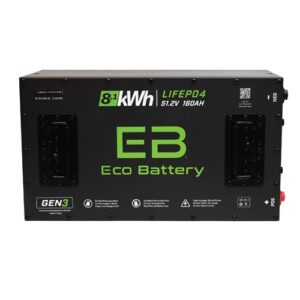 Eco Battery Gen 3 Lithium Golf Cart Battery - 51v 160Ah - 10 year Warranty